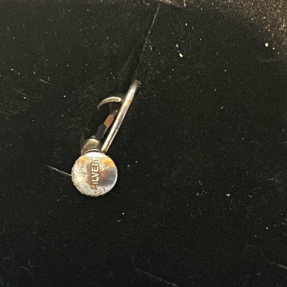 Silver and Lavender Earrings - Picture 5 of 5